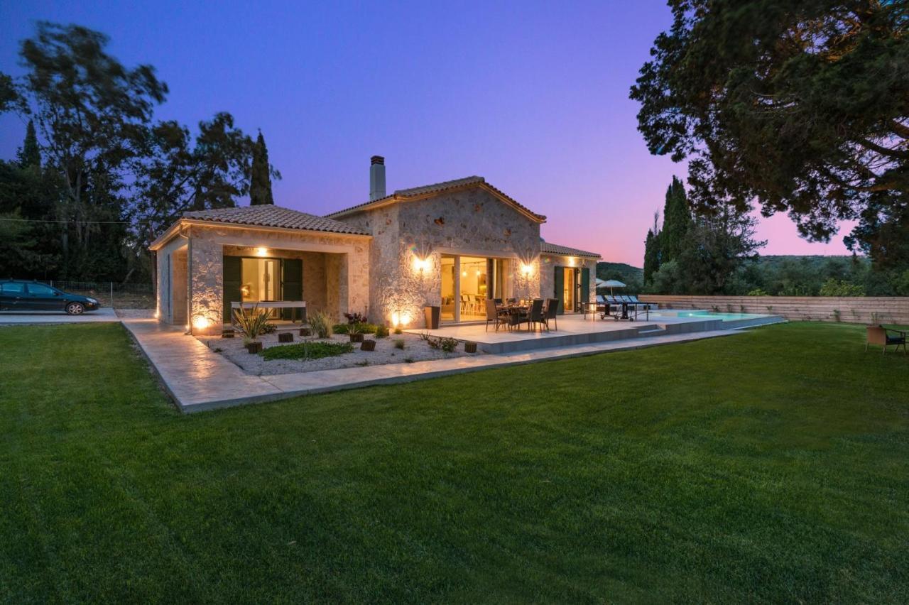 Astarte Villas - Laalu Private Villa With Pool Koukounariá Kültér fotó